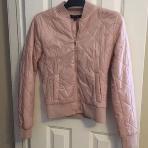 rose bomber jacket